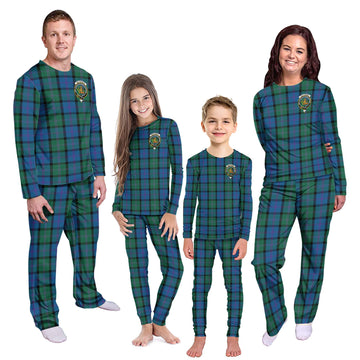 MacThomas (McThomas) Tartan Pajamas Family Set with Family Crest Kid - Tartan Vibes Clothing