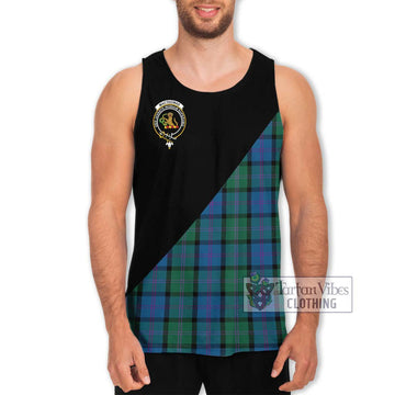 MacThomas (McThomas) Tartan Men's Tank Top with Family Crest and Military Logo Style Men - Tartan Vibes Clothing