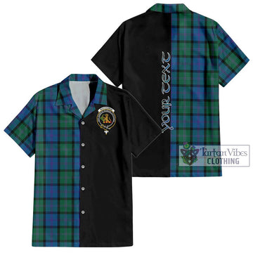 MacThomas (McThomas) Tartan Hawaiian Shirt with Family Crest and Half Of Me Style Kid - Tartan Vibes Clothing