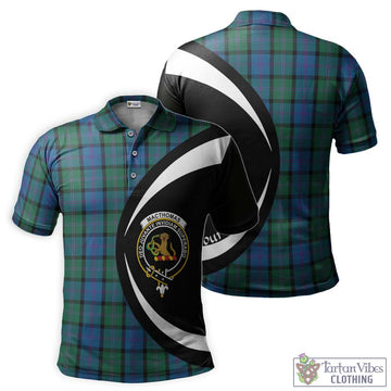 MacThomas (McThomas) Tartan Men's Polo Shirt with Family Crest Circle Style Kid - Tartan Vibes Clothing