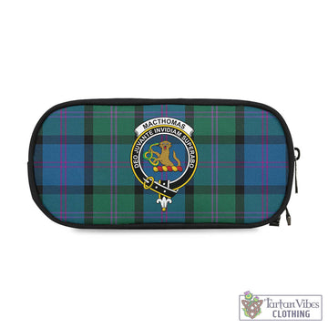 MacThomas (McThomas) Tartan Pen and Pencil Case with Family Crest One Size 4.13*8.74 inch - Tartan Vibes Clothing