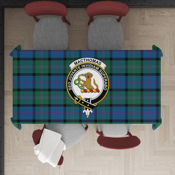 MacThomas (McThomas) Tartan Tablecloth with Family Crest XL 57.1"x70.9"(145x180cm) - Tartan Vibes Clothing