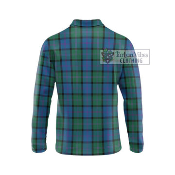 MacThomas (McThomas) Tartan Long Sleeve Polo Shirt with Family Crest DNA In Me Style - Tartan Vibes Clothing