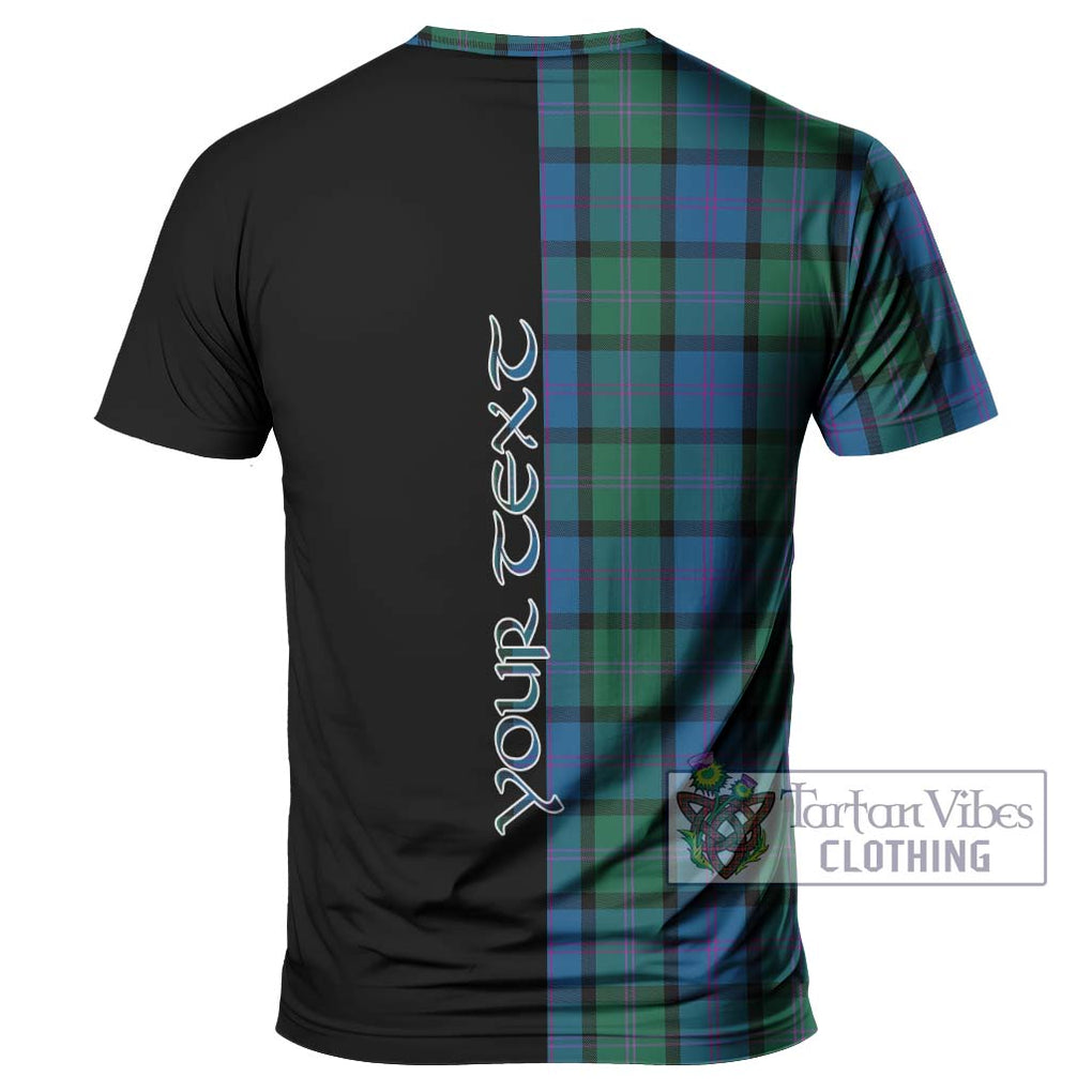 MacThomas (McThomas) Tartan T-Shirt with Family Crest and Half Of Me Style - Tartan Vibes Clothing