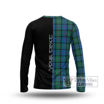 MacThomas (McThomas) Tartan Long Sleeve T-Shirt with Family Crest and Half Of Me Style - Tartan Vibes Clothing