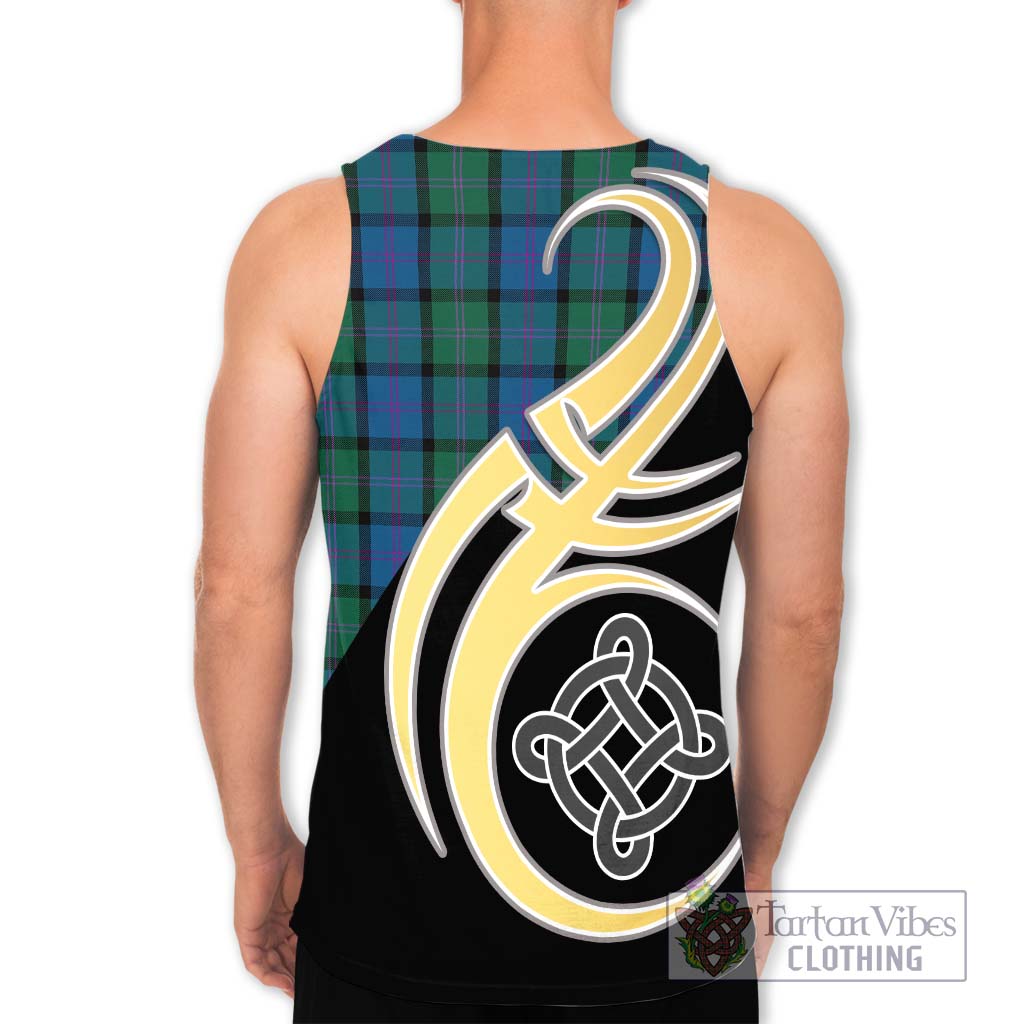 MacThomas (McThomas) Tartan Men's Tank Top with Family Crest and Celtic Symbol Style - Tartan Vibes Clothing