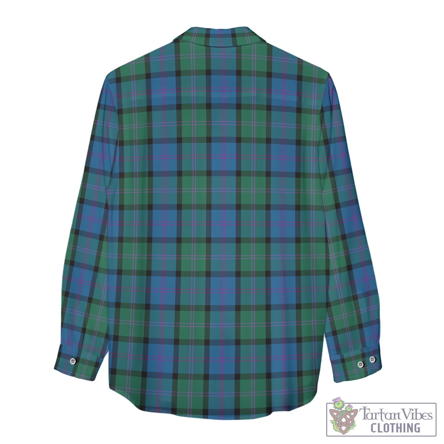 MacThomas (McThomas) Tartan Women's Casual Shirt with Family Crest - Tartan Vibes Clothing