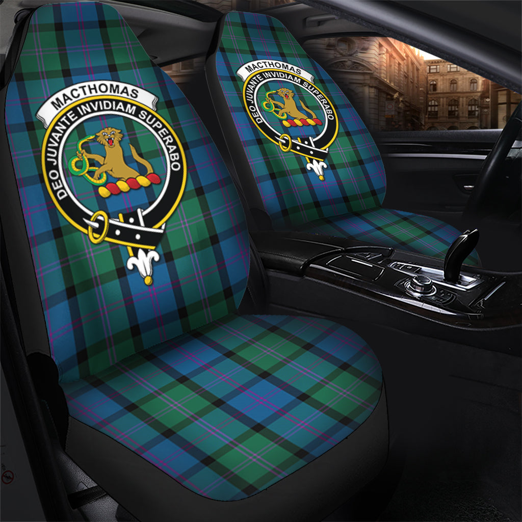 MacThomas (McThomas) Tartan Car Seat Cover with Family Crest - Tartan Vibes Clothing