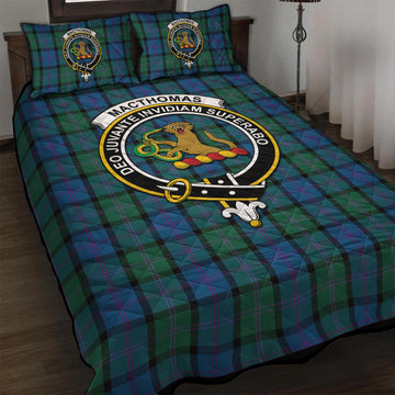 MacThomas (McThomas) Tartan Quilt Bed Set with Family Crest - Tartan Vibes Clothing
