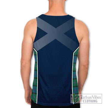 MacThomas (McThomas) Tartan Men's Tank Top with Family Crest and Lion Rampant Vibes Sport Style - Tartan Vibes Clothing