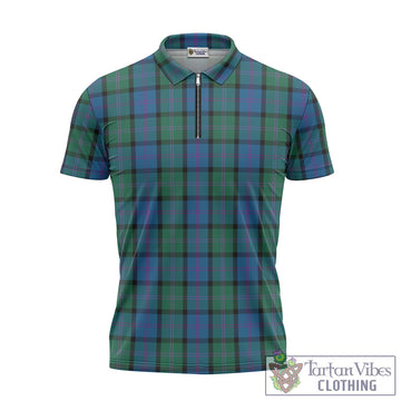 MacThomas (McThomas) Tartan Zipper Polo Shirt - Tartan Vibes Clothing