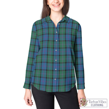 MacThomas (McThomas) Tartan Women's Casual Shirt - Tartan Vibes Clothing