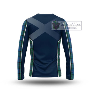 MacThomas (McThomas) Tartan Long Sleeve T-Shirt with Family Crest and Lion Rampant Vibes Sport Style - Tartan Vibes Clothing