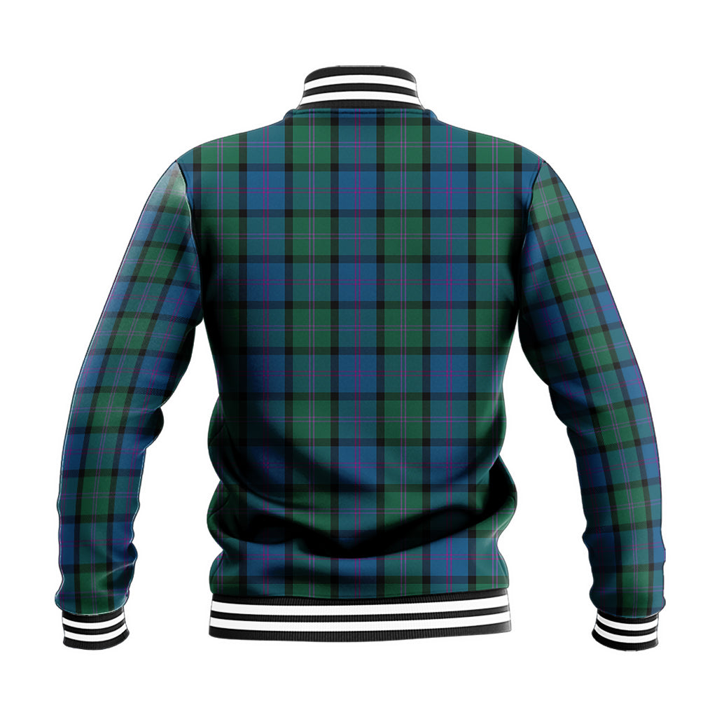 MacThomas (McThomas) Tartan Baseball Jacket with Family Crest - Tartan Vibes Clothing