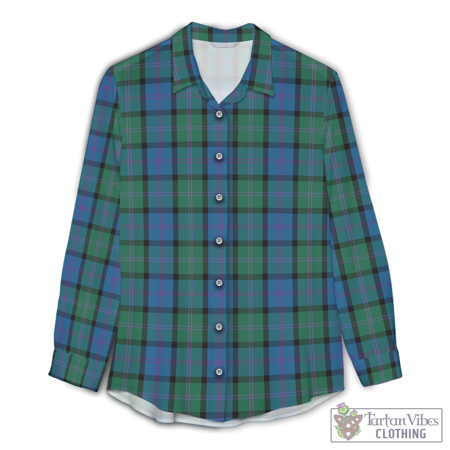 MacThomas (McThomas) Tartan Women's Casual Shirt - Tartan Vibes Clothing