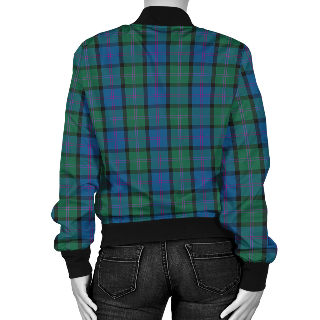 MacThomas (McThomas) Tartan Bomber Jacket with Family Crest - Tartan Vibes Clothing