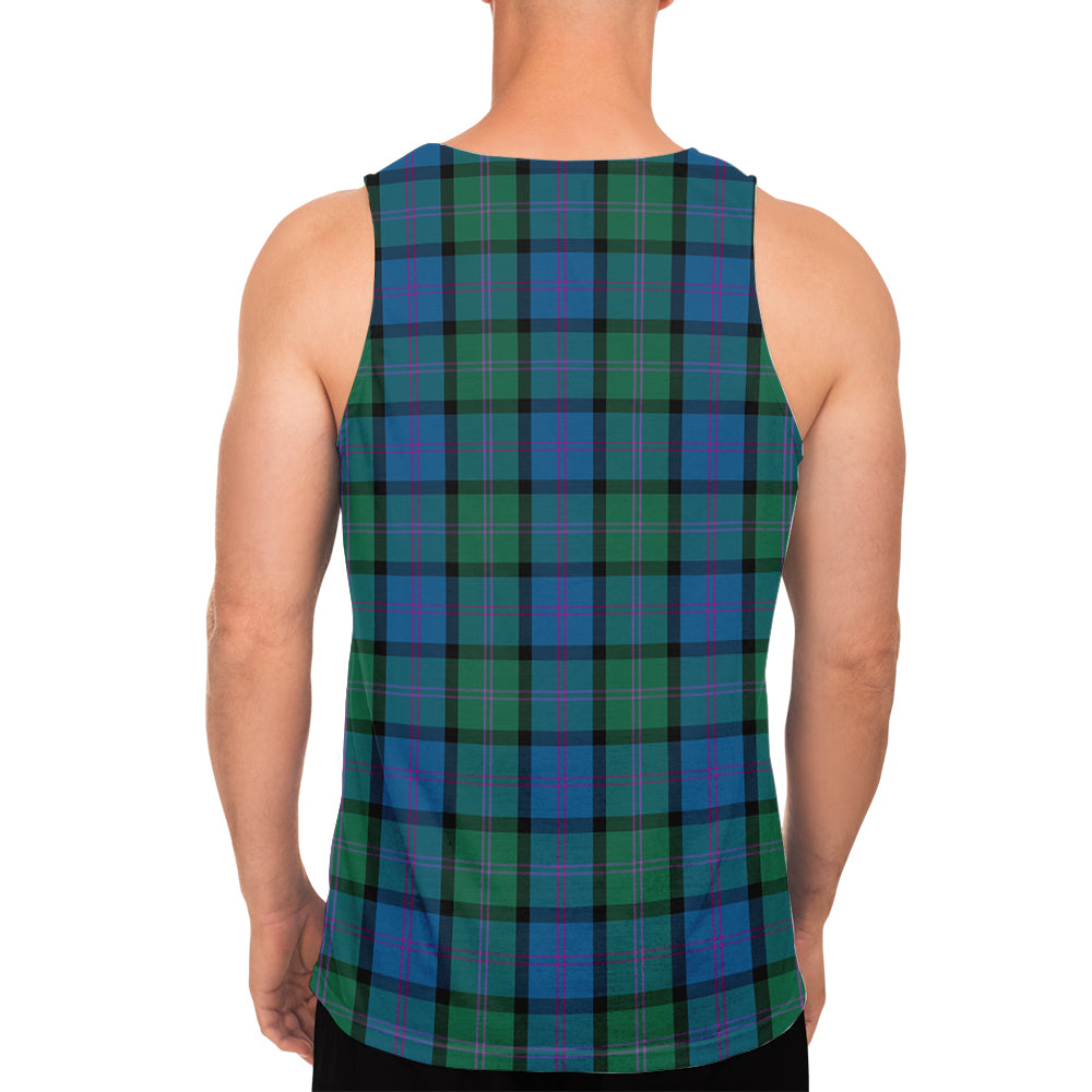 MacThomas (McThomas) Tartan Mens Tank Top with Family Crest - Tartan Vibes Clothing