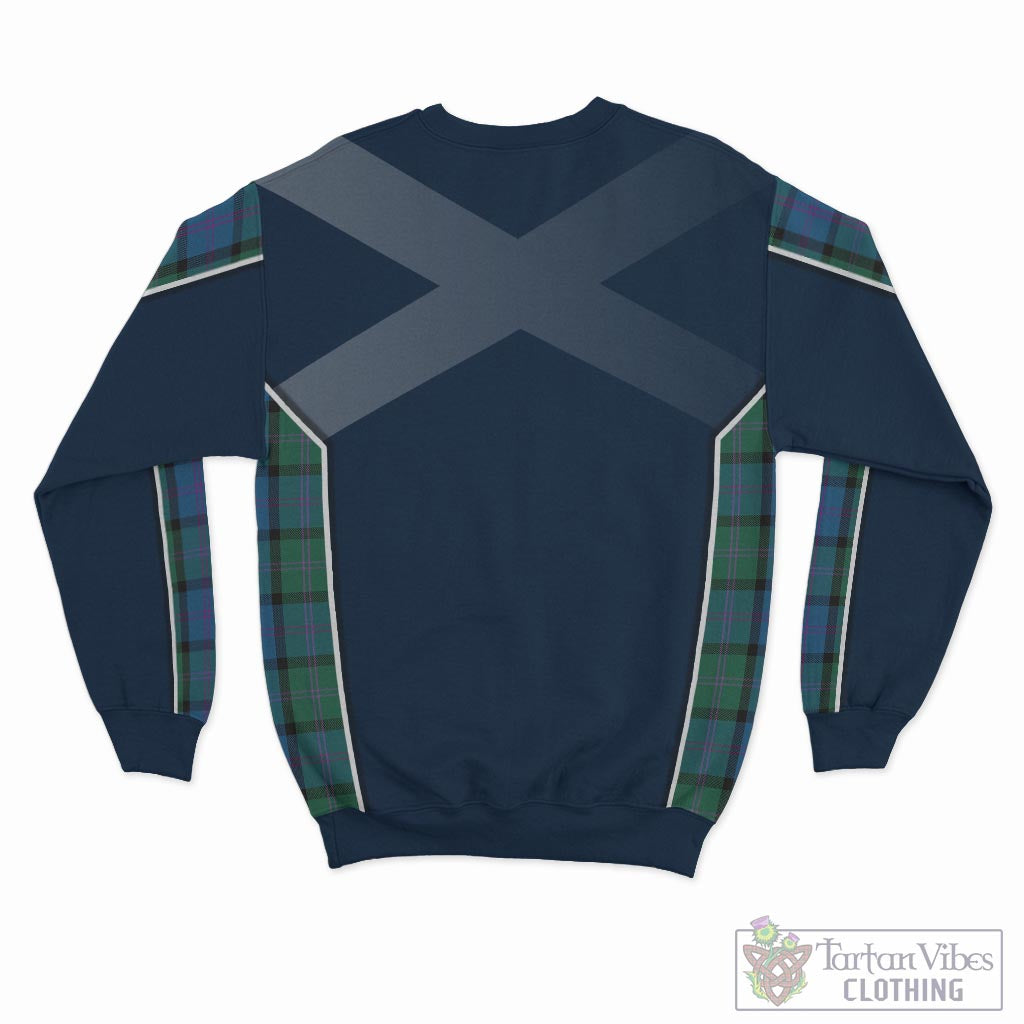 MacThomas (McThomas) Tartan Sweatshirt with Family Crest and Scottish Thistle Vibes Sport Style - Tartan Vibes Clothing