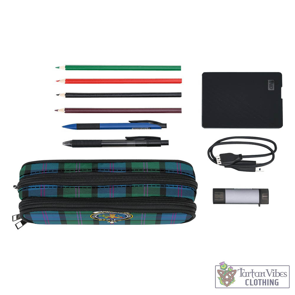 MacThomas (McThomas) Tartan Pen and Pencil Case with Family Crest - Tartan Vibes Clothing