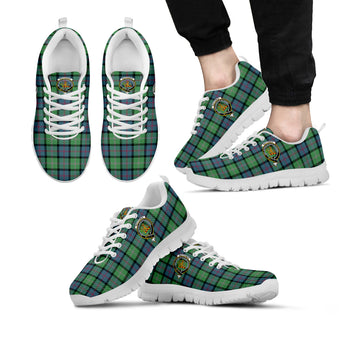 MacThomas Ancient Tartan Sneakers with Family Crest