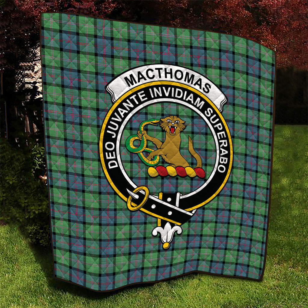 macthomas-ancient-tartan-quilt-with-family-crest