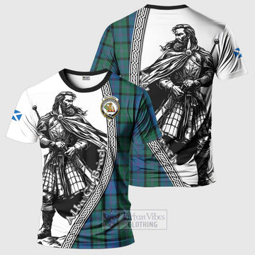MacThomas (McThomas) Tartan Clan Crest T-Shirt with Highlander Warrior Celtic Style Kid's Shirt - Tartan Vibes Clothing