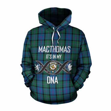 MacThomas (McThomas) Tartan Cotton Hoodie with Family Crest DNA In Me Style Pullover Hoodie XS - Tartan Vibes Clothing