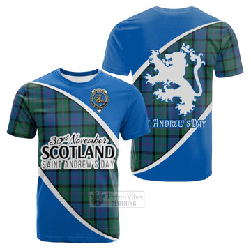 MacThomas (McThomas) Family Crest Tartan Cotton T-shirt Celebrate Saint Andrew's Day in Style Kid's Shirt - Tartan Vibes Clothing