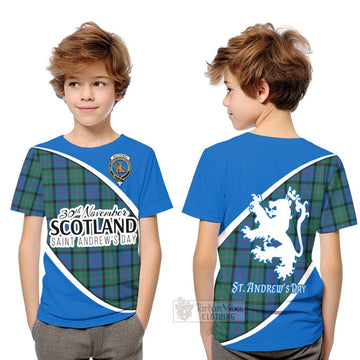 MacThomas (McThomas) Family Crest Tartan Kid T-Shirt Celebrate Saint Andrew's Day in Style Youth XL Size14 - Tartan Vibes Clothing