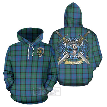 MacThomas (McThomas) Tartan Hoodie with Family Crest Celtic Skull Style Zip Hoodie - Tartan Vibes Clothing