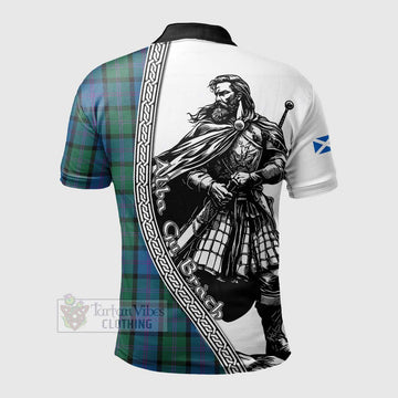 MacThomas (McThomas) Tartan Clan Crest Polo Shirt with Highlander Warrior Celtic Style - Tartan Vibes Clothing