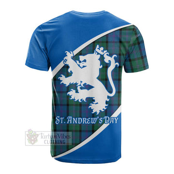 MacThomas (McThomas) Family Crest Tartan Cotton T-shirt Celebrate Saint Andrew's Day in Style Men's Shirt - Tartan Vibes Clothing