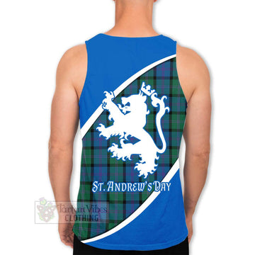 MacThomas (McThomas) Family Crest Tartan Men's Tank Top Celebrate Saint Andrew's Day in Style - Tartan Vibes Clothing