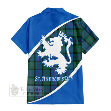 MacThomas (McThomas) Family Crest Tartan Hawaiian Shirt Celebrate Saint Andrew's Day in Style - Tartan Vibes Clothing