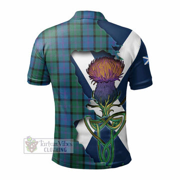 MacThomas (McThomas) Tartan Family Crest Polo Shirt Scottish Thistle Celtic Inspired - Tartan Vibes Clothing