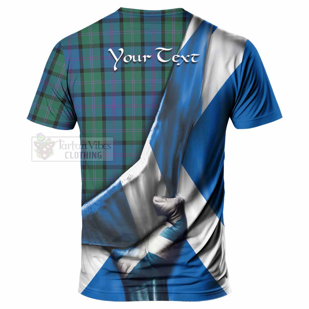 MacThomas (McThomas) Tartan T-Shirt with Family Crest Scotland Patriotic Style - Tartan Vibes Clothing