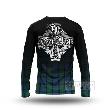 MacThomas (McThomas) Tartan Long Sleeve T-Shirt Featuring Alba Gu Brath Family Crest Celtic Inspired - Tartan Vibes Clothing