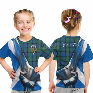 MacThomas (McThomas) Tartan Kid T-Shirt with Family Crest Scotland Patriotic Style - Tartan Vibes Clothing