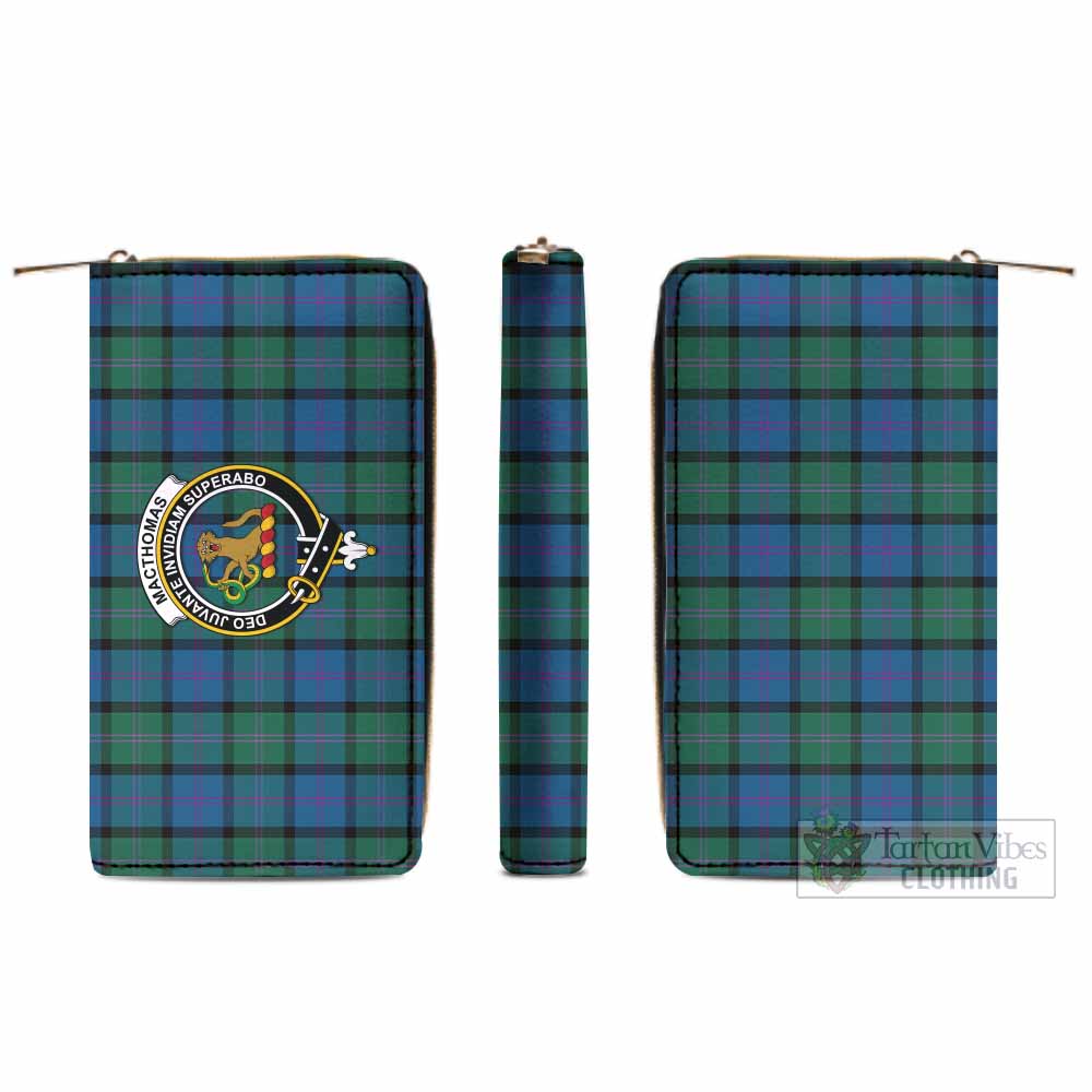 MacThomas (McThomas) Tartan Women's Leather Wallet with Family Crest - Tartan Vibes Clothing