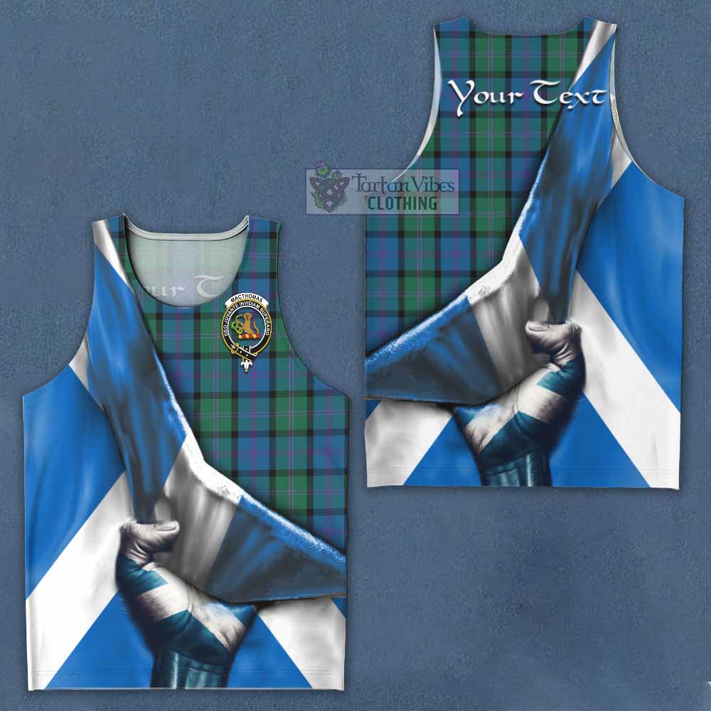 MacThomas (McThomas) Tartan Men's Tank Top with Family Crest Scotland Patriotic Style - Tartan Vibes Clothing
