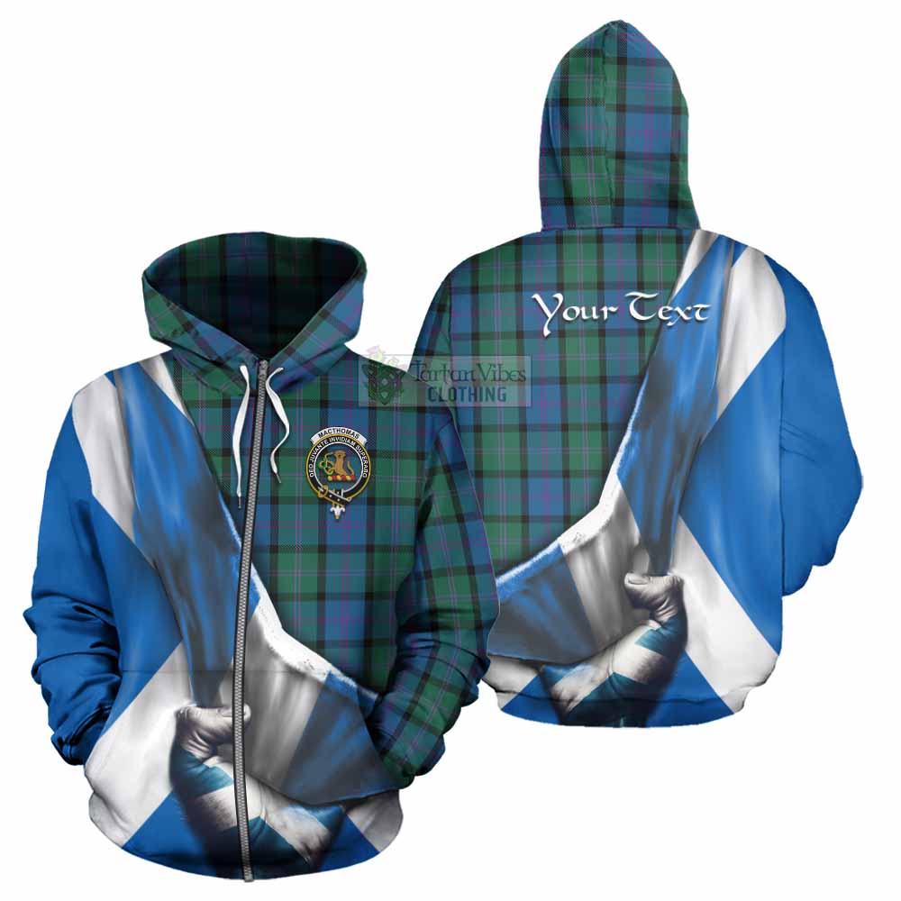 MacThomas (McThomas) Tartan Hoodie with Family Crest Scotland Patriotic Style Zip Hoodie - Tartan Vibes Clothing