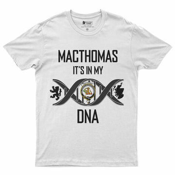 MacThomas (McThomas) Clan DNA Men's T-Shirt White - Tartan Vibes Clothing