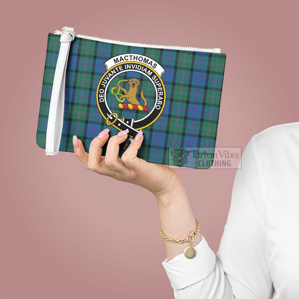 Tartan Vibes Clothing MacThomas (McThomas) Family Crest Tartan Clutch Bag