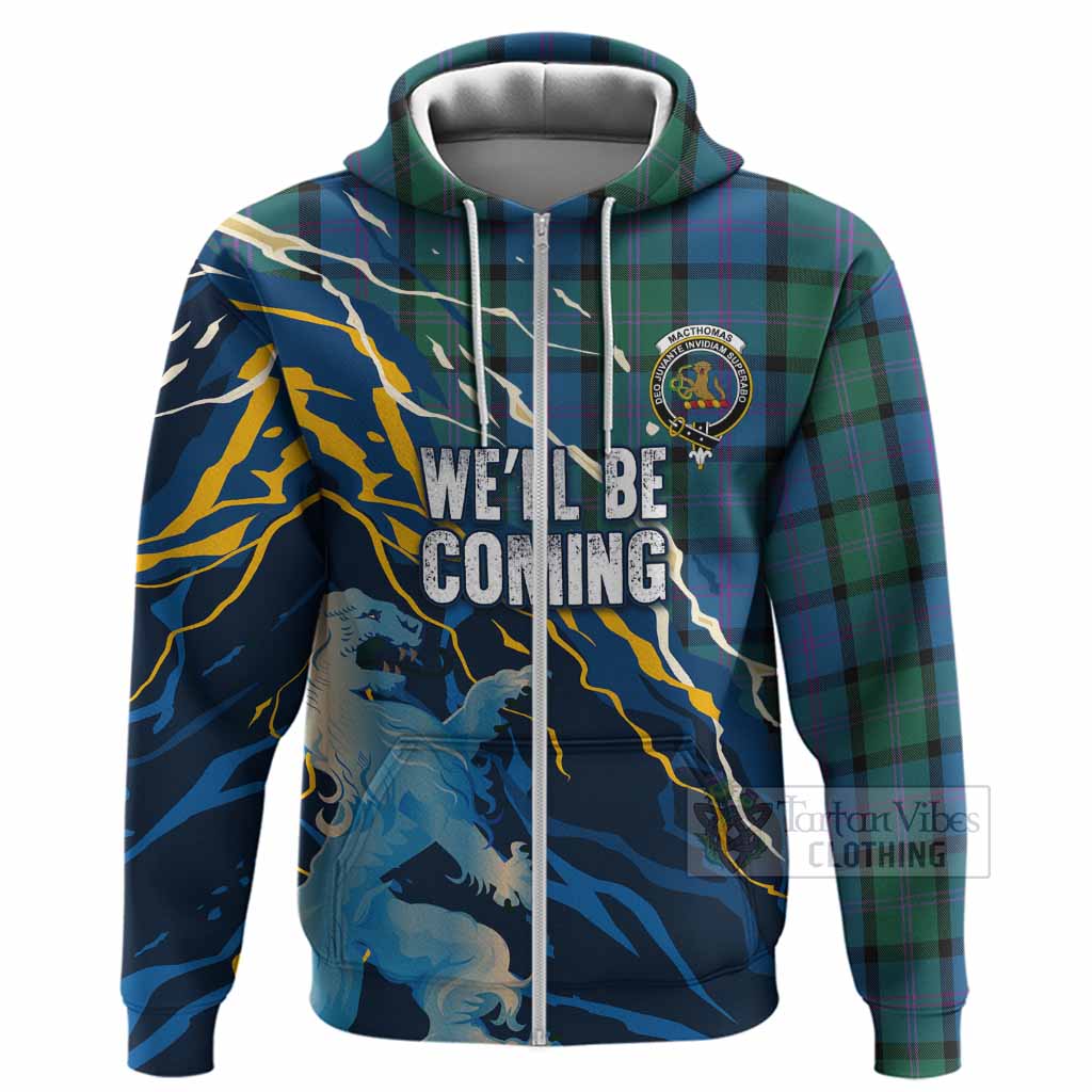 MacThomas (McThomas) Scotland Tartan Hoodie WC2026 Football - We'll Be Coming