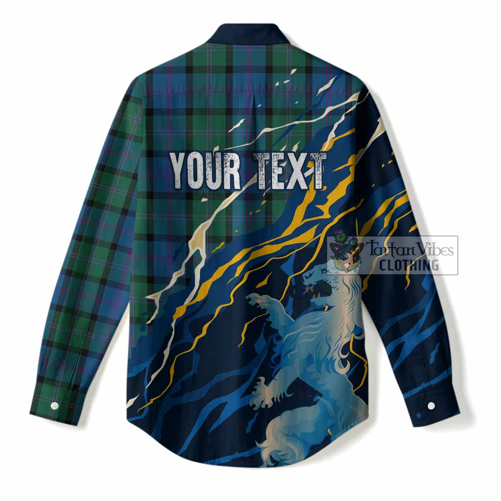 MacThomas (McThomas) Scotland Tartan Women Casual Shirt WC2026 Football - We'll Be Coming