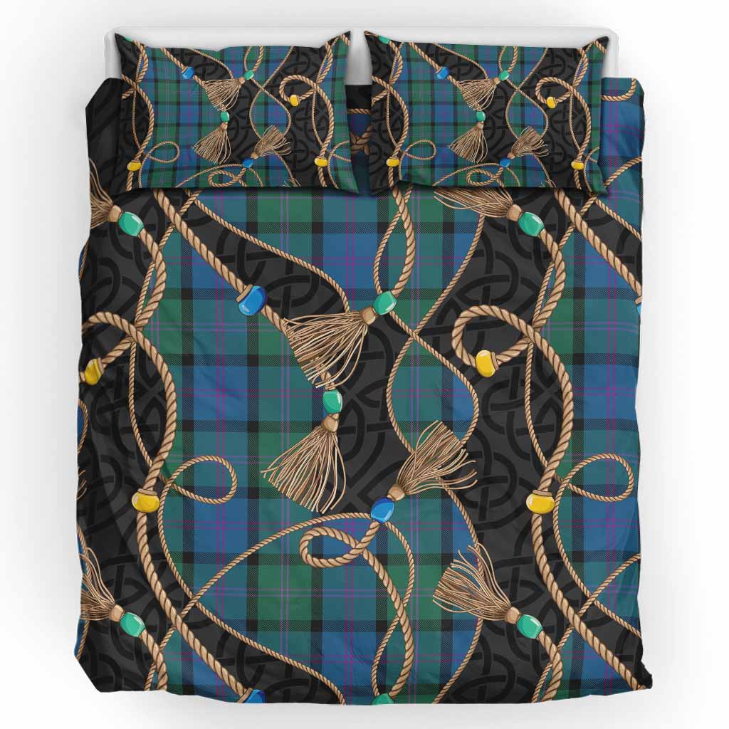 MacThomas (McThomas) Scottish Tartan Twisted Ropes Stylized Bedding Set UK Bedding Set UK King 91*87 inch - Tartan Vibes Clothing