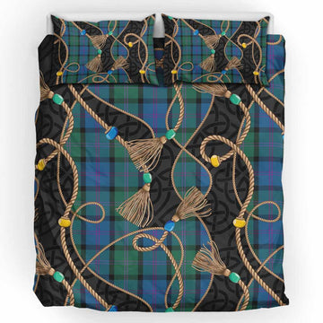 MacThomas (McThomas) Scottish Tartan Twisted Ropes Stylized Bedding Set UK Bedding Set UK King 91*87 inch - Tartan Vibes Clothing