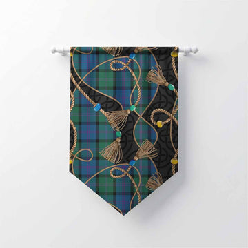 MacThomas (McThomas) Scottish Tartan Twisted Ropes Stylized Gonfalon Chevron - Tartan Vibes Clothing