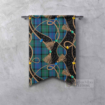 MacThomas (McThomas) Scottish Tartan Twisted Ropes Stylized Gonfalon Fishtail - Tartan Vibes Clothing
