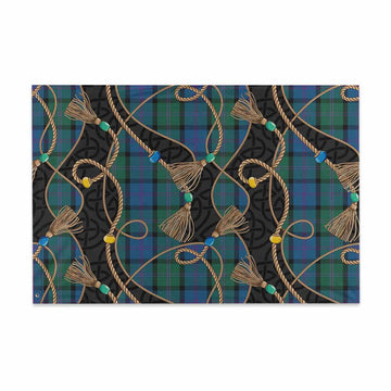 MacThomas (McThomas) Scottish Tartan Twisted Ropes Stylized House Flag 48*72 inch (120*180 cm) - Tartan Vibes Clothing